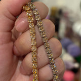 Aura tennis bracelet(yellow)