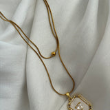 Mini layered necklace