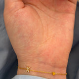 Minimal initial bracelet