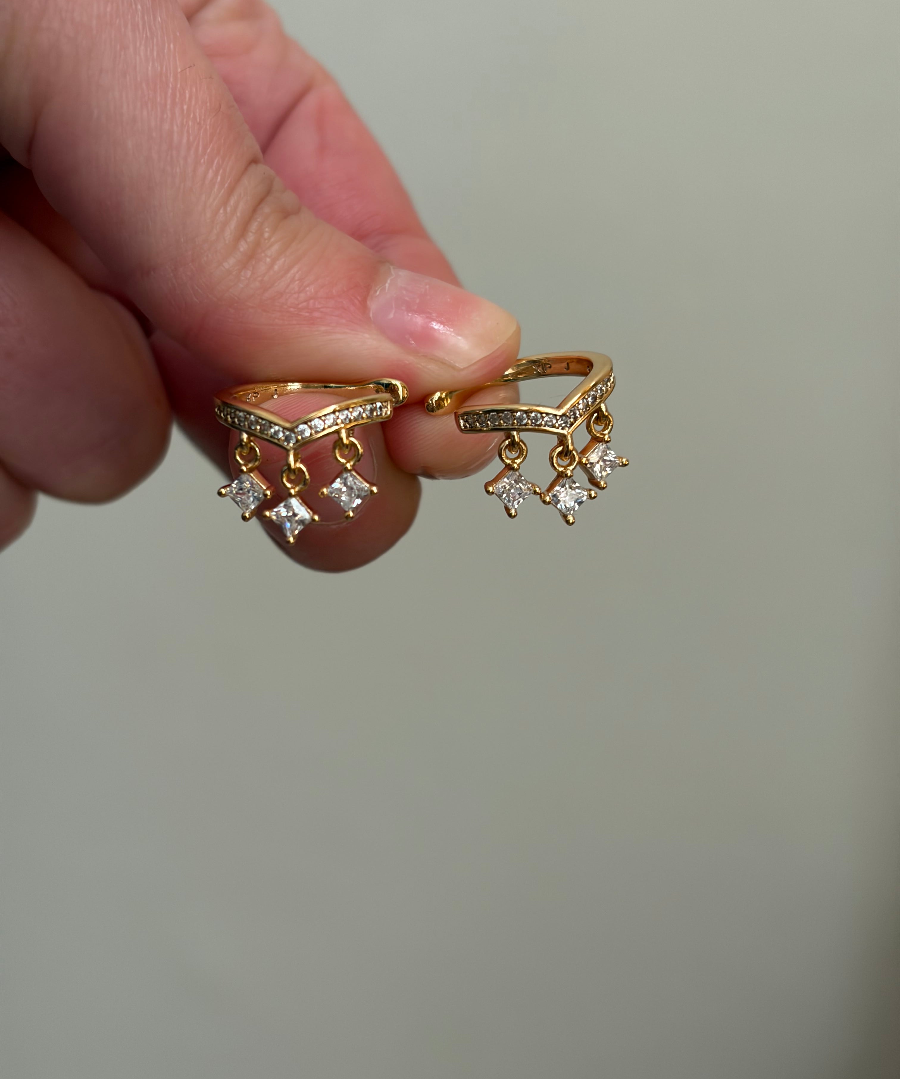 Sparkling earcuff(pair)