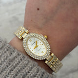 Studded watch