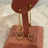 Heart earring