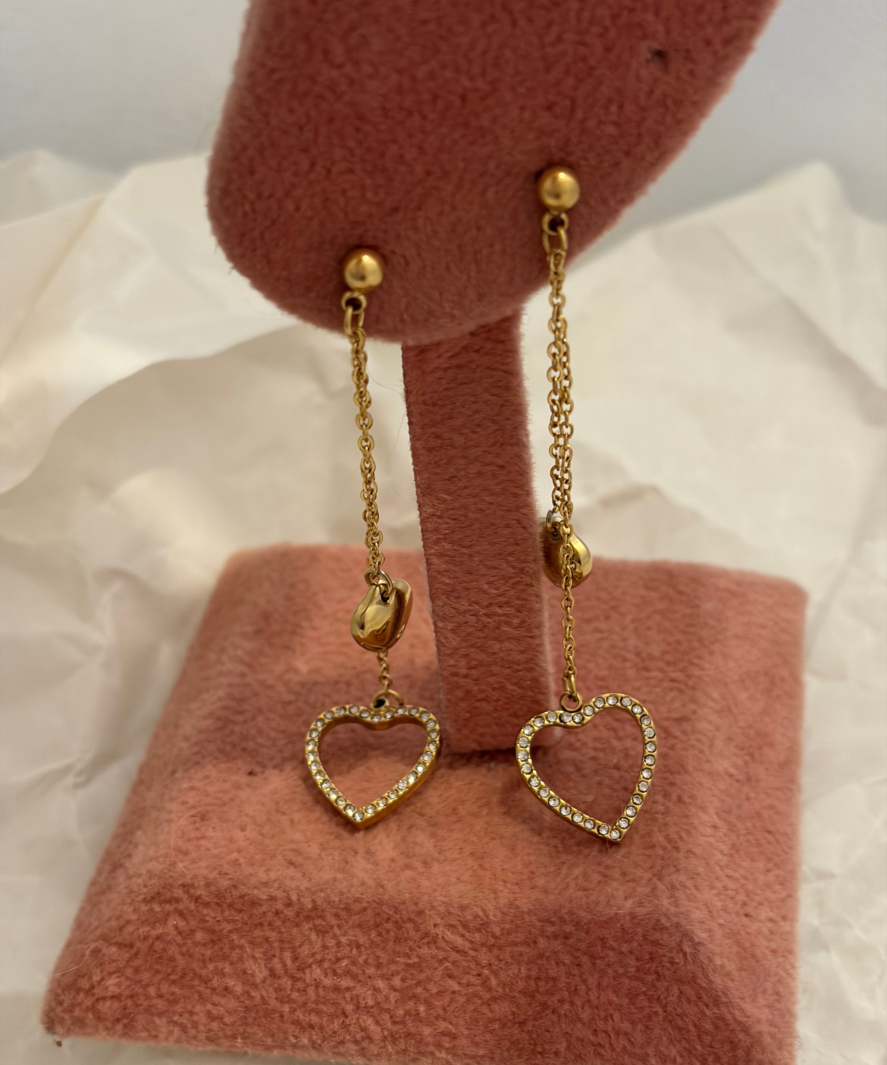 Heart earring