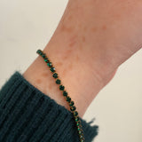Emerald bracelet
