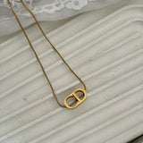 Cd necklace