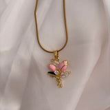 Tulip necklace