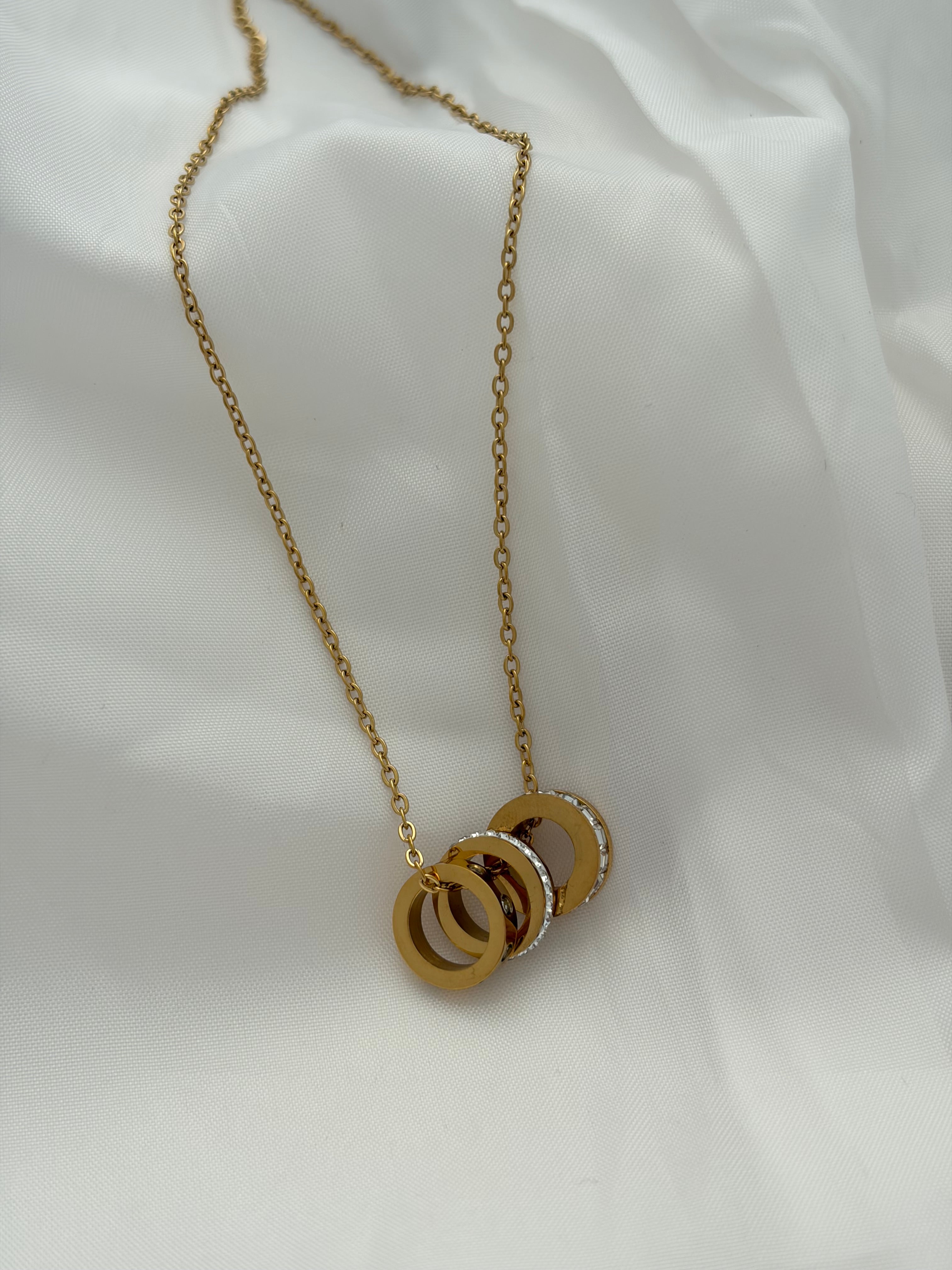 Rings necklace