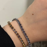 Aura tennis bracelet(purple)