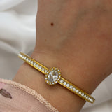 Oval bracelet