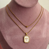 Mini layered necklace