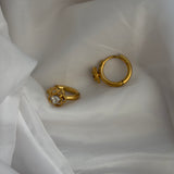 Rose earring