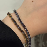 Vera tennis bracelet(purple)