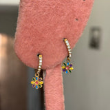Flower earring