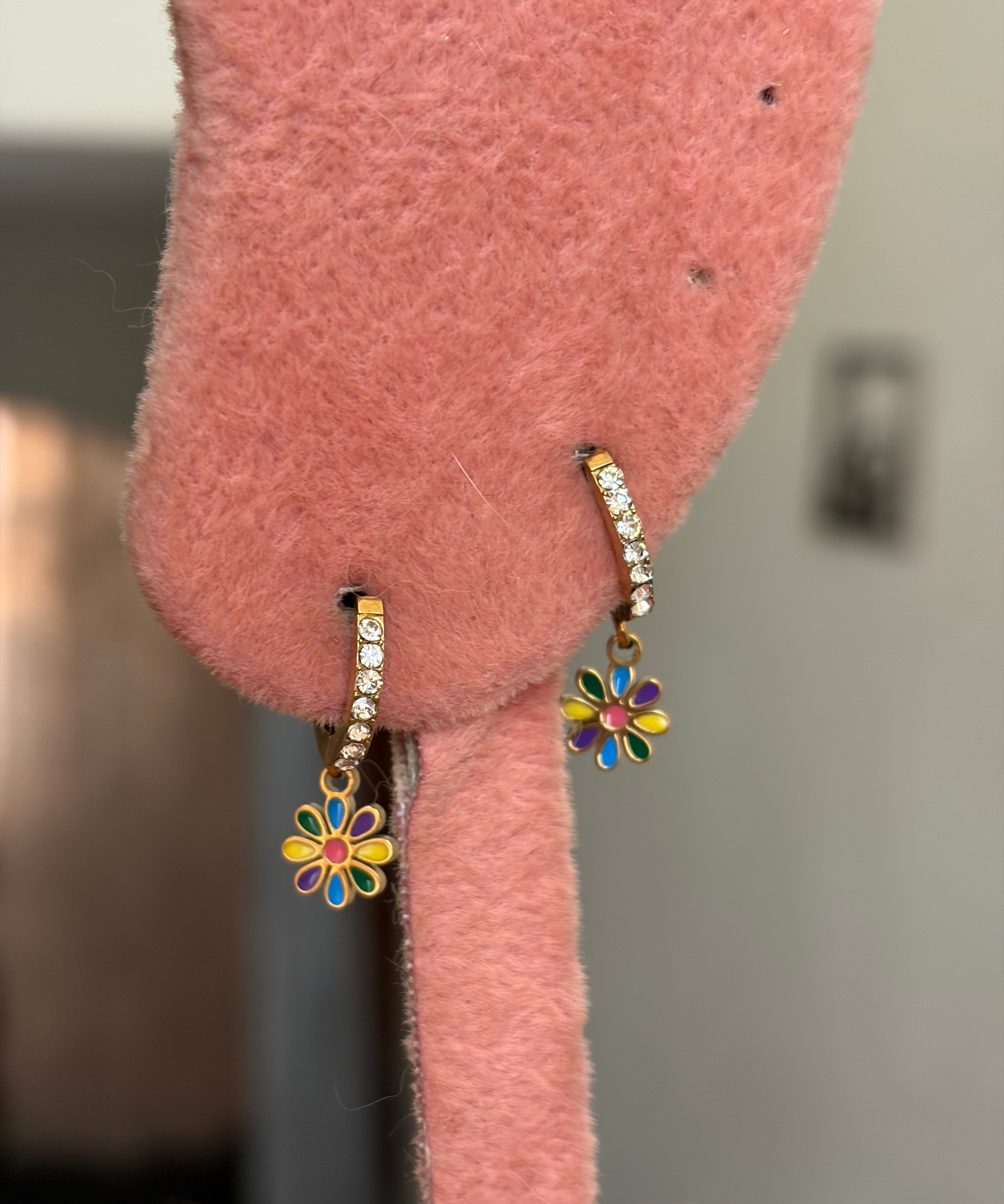 Flower earring