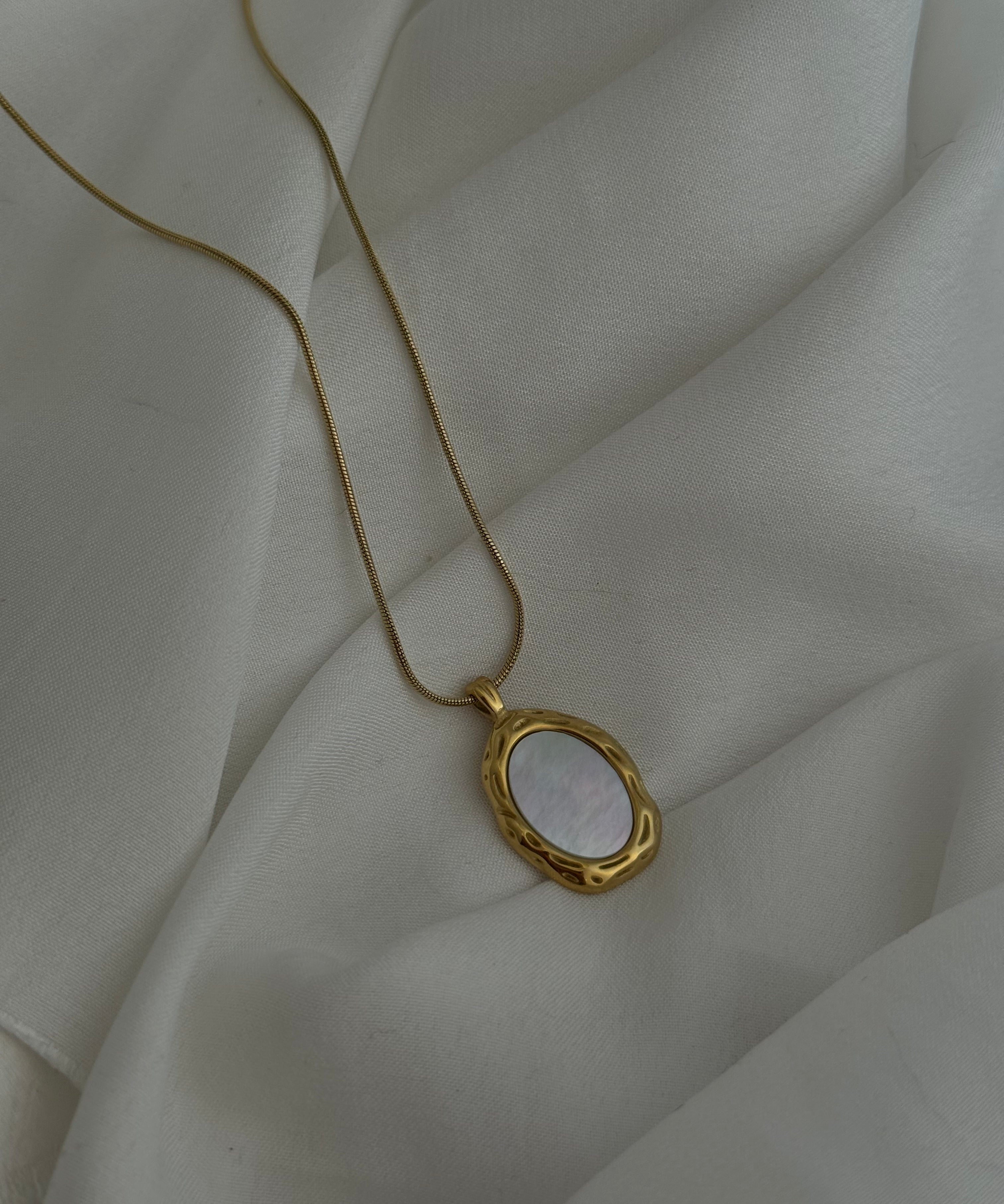 Moonstone necklace
