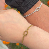 Knot bracelet (pair )