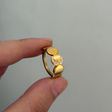 Crescent ring