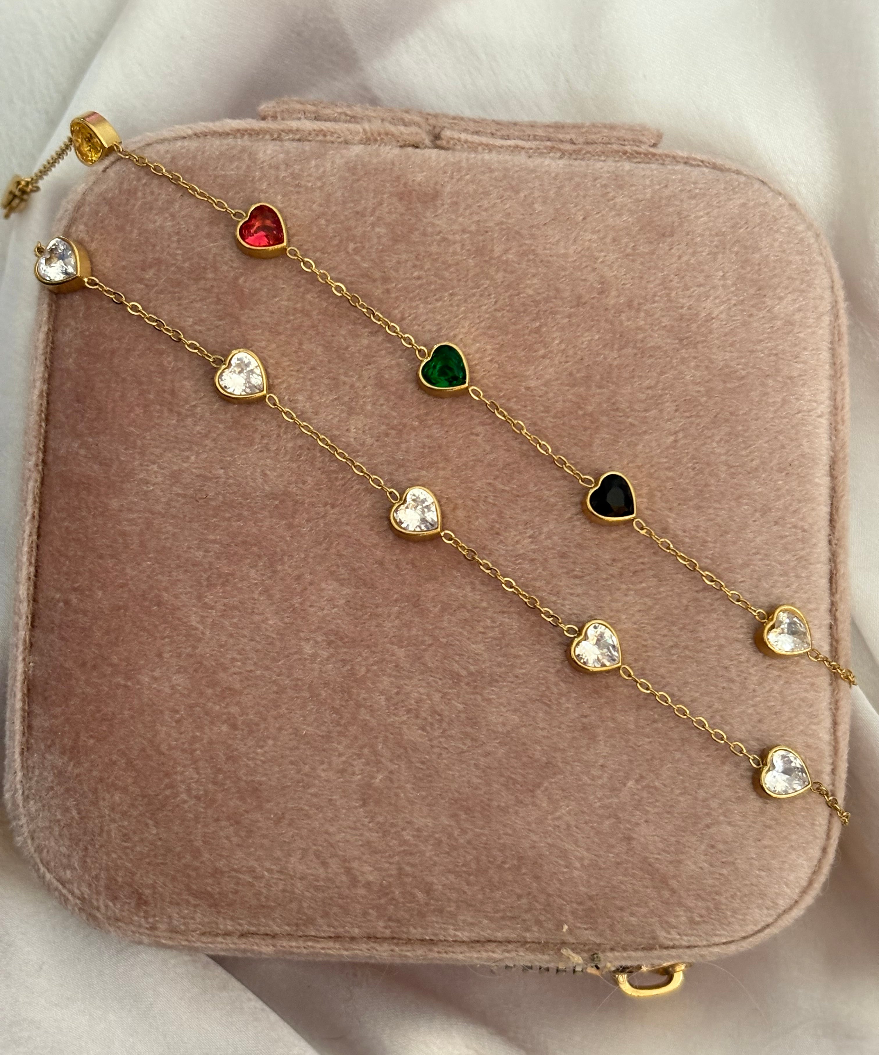 Hearts bracelet