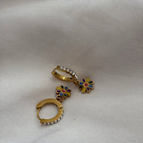 Flower earring