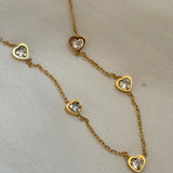 Hearts necklace