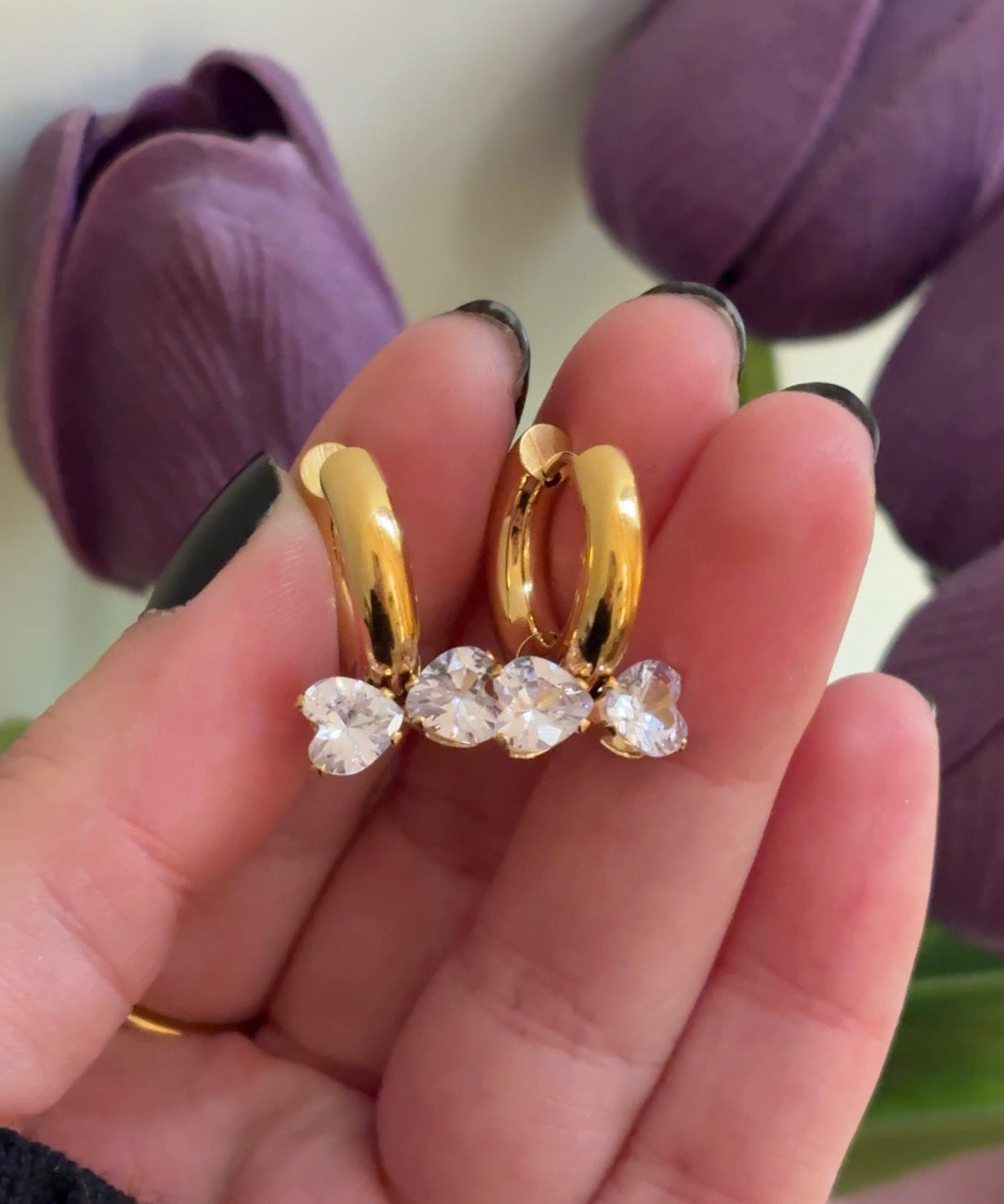 Bow luxe earring