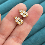 Leaves stud (ball back)