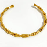 Twisted cuff