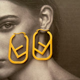 F luxe earring